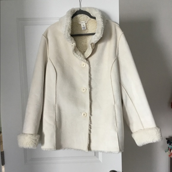Coldwater Creek Jackets & Blazers - Coldwater Creek Faux Fur Jacket